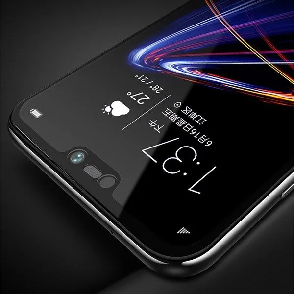3D Tvrdené sklo Huawei P20 Lite čierne