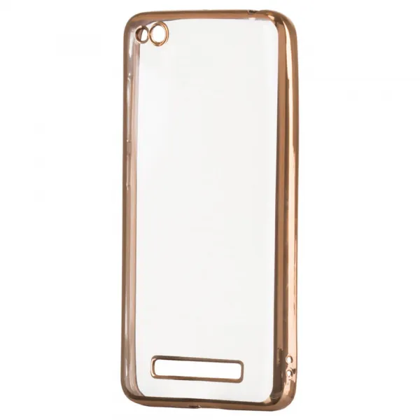 METALLIC Silikónový obal Xiaomi Redmi 5A zlatý