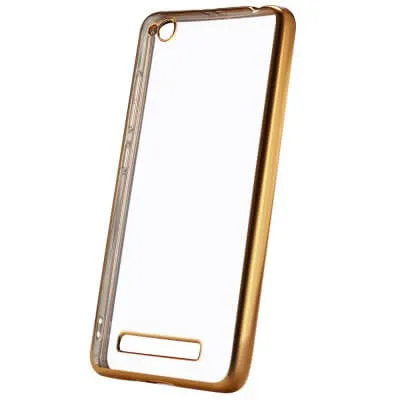 METALLIC Silikónový obal Xiaomi Redmi 5A zlatý
