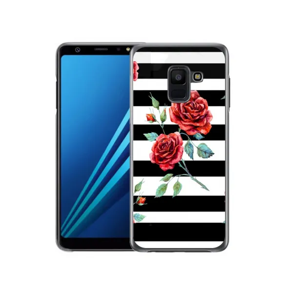 PROTEMIO MY ART kryt Samsung Galaxy A6 (A600) BLACK AND WHITE (034) (034)