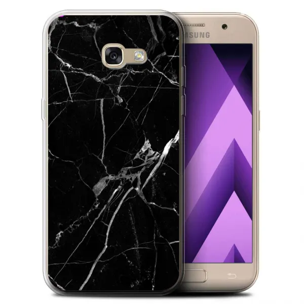 PROTEMIO MY ART kryt Samsung Galaxy A3 2017 (A320) BLACK MARBLE (142)