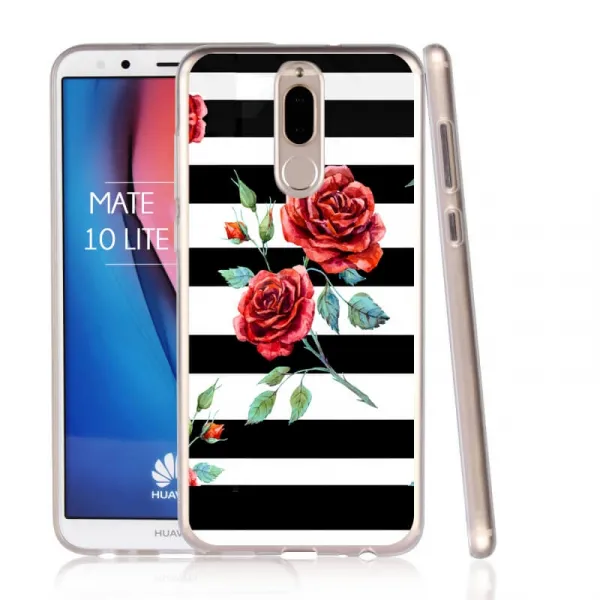 PROTEMIO MY ART obal Huawei Mate 10 Lite BLACK AND WHITE (034) (034)