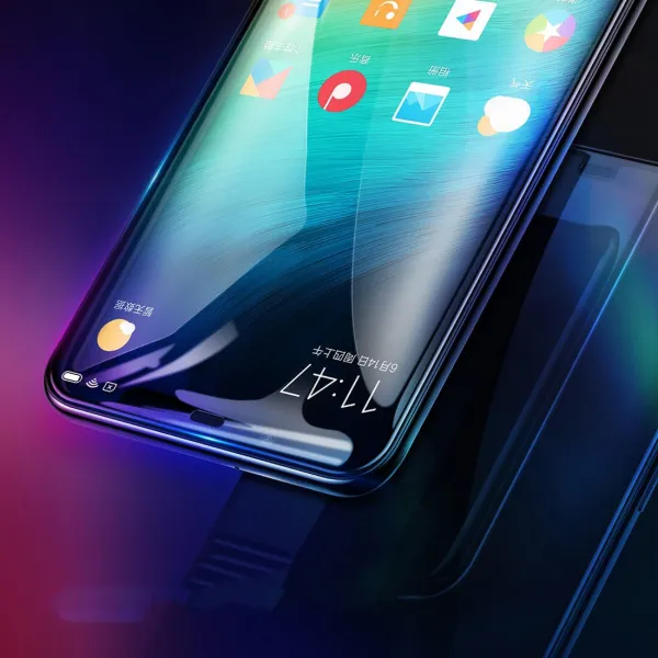 3D Tvrdené sklo Xiaomi Mi 8 čierne