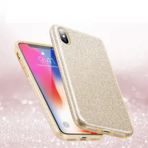 SHINING Ochranný obal Apple iPhone XS Max zlatý