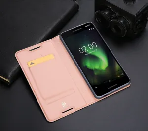 DUX Knižkové puzdro Nokia 2.1 ružové