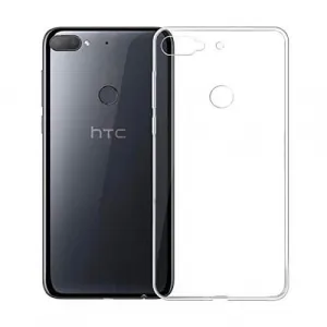 Silikónový obal HTC Desire 12 Plus priehľadný
