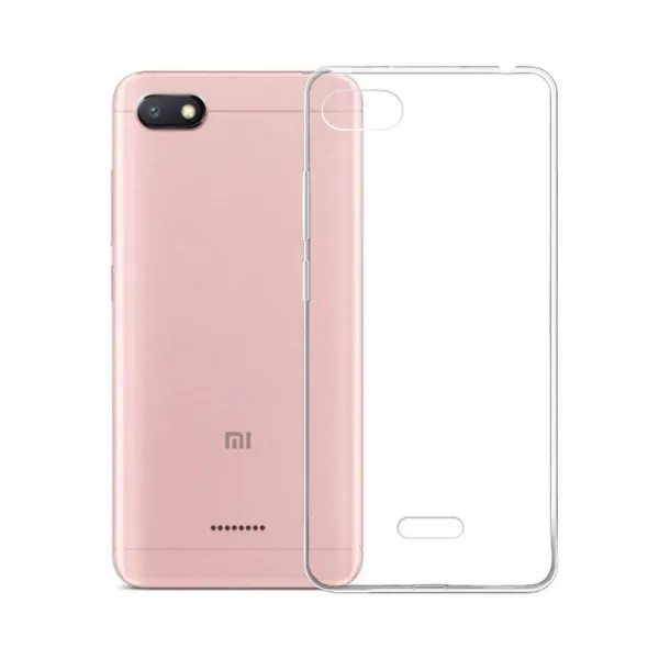 Silikónový obal Xiaomi Redmi 6A priehľadný