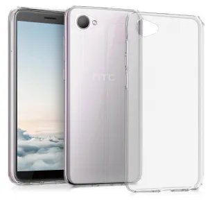 Silikónový obal HTC Desire 12 priehľadný