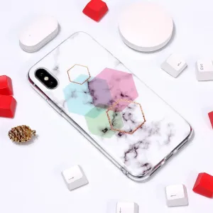 MARBLE Ochranný kryt Apple iPhone XS Max HEXAGON