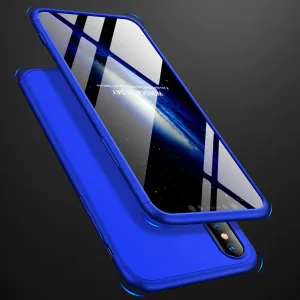 360° Ochranný kryt Apple iPhone XS Max modrý