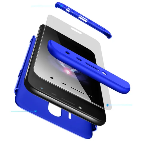 360° Ochranný obal Samsung Galaxy J4 (J400) modrý