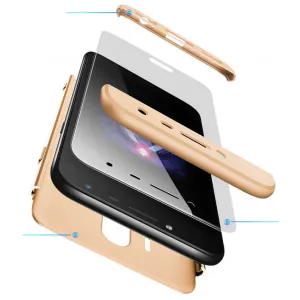 360° Ochranný obal Samsung Galaxy J4 (J400) zlatý