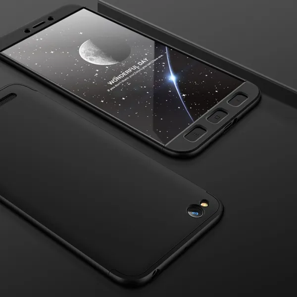 360° Ochranný obal Xiaomi Redmi Note 5A čierny