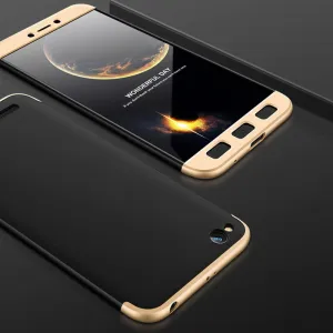 360° Ochranný obal Xiaomi Redmi Note 5A čierny (zlatý)