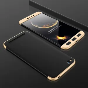 360° Ochranný obal Xiaomi Redmi Note 5A čierny (zlatý)