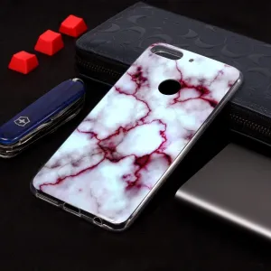 MARBLE Ochranný obal HTC Desire 12 Plus červený