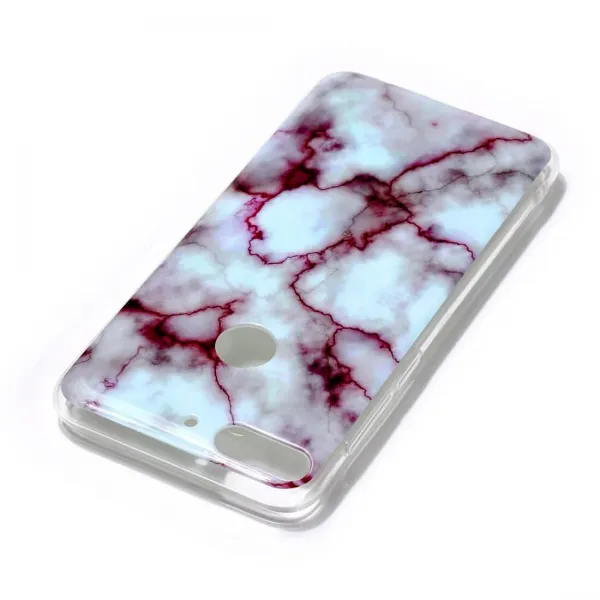MARBLE Ochranný obal HTC Desire 12 Plus červený
