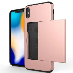 CARD Ochranný obal Apple iPhone XS Max ružový