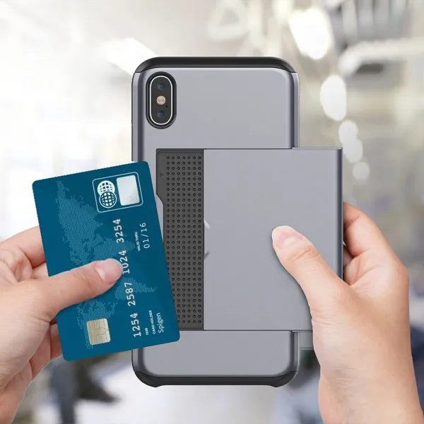 CARD Ochranný obal Apple iPhone XS Max ružový