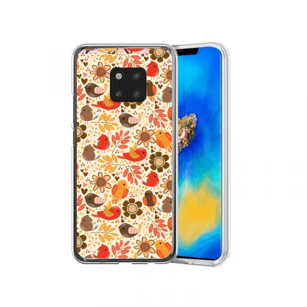 PROTEMIO MY ART Ochranný obal Huawei Mate 20 Pro BIRDS (004)