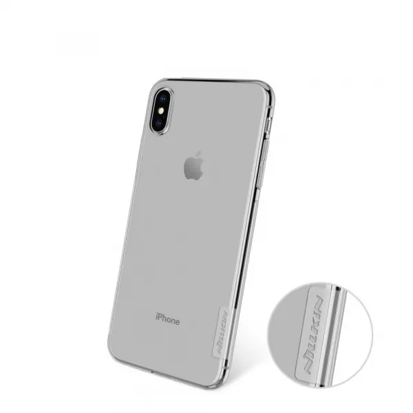 NILLKIN NATURE obal Apple iPhone XS Max šedý