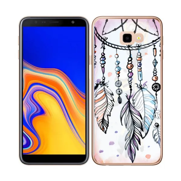 PROTEMIO MY ART Ochranný kryt Samsung Galaxy J4 Plus (J415) LAPAČ SNOV (20)
