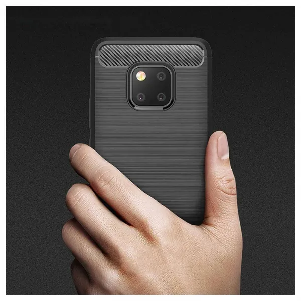 FLEXI TPU Ochranný kryt Huawei Mate 20 čierny