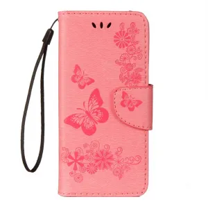 ART Peňaženkový obal Samsung Galaxy S9 Butterfly ružový