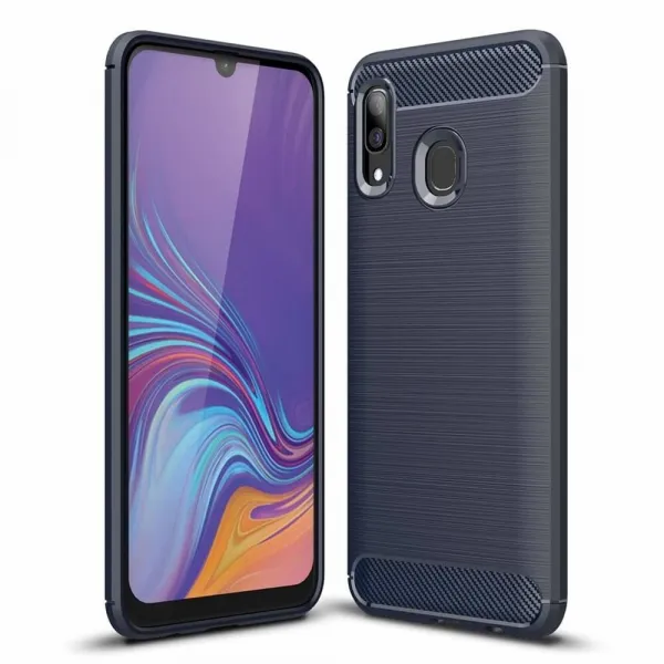 FLEXI TPU obal Samsung Galaxy A30 modrý