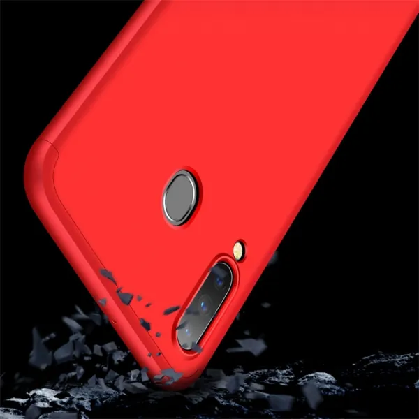 360° Ochranný obal Samsung Galaxy A30 červený
