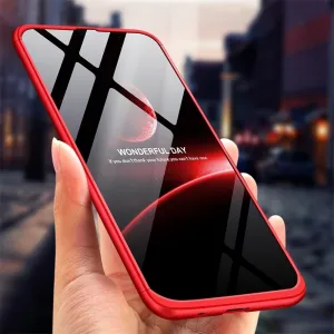 360° Ochranný obal Samsung Galaxy A30 červený