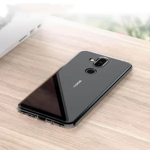 Silikónový obal Nokia 7.1 Plus / X7 priehľadný