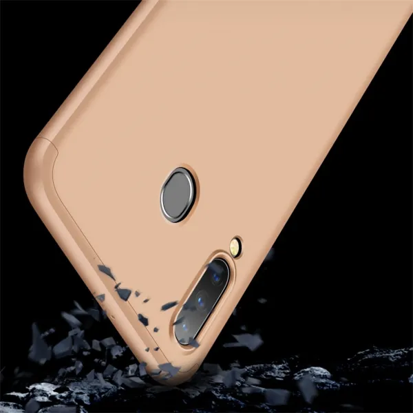 360° Ochranný obal Samsung Galaxy A30 zlatý