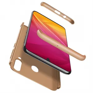 360° Ochranný obal Samsung Galaxy A30 zlatý