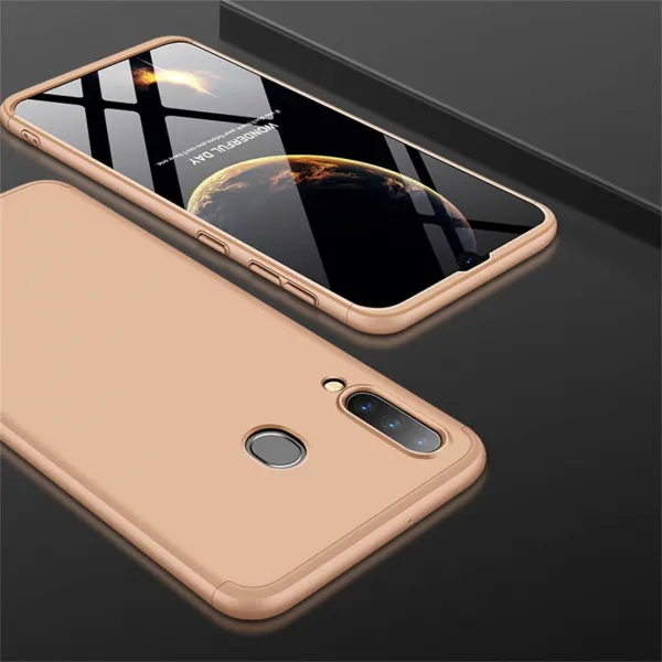 360° Ochranný obal Samsung Galaxy A30 zlatý