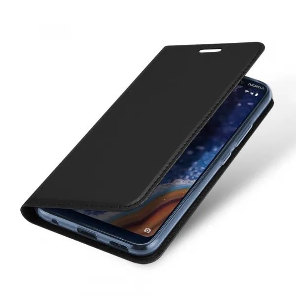 DUX Peňaženkový obal Nokia 1 Plus čierny