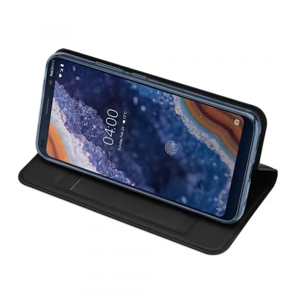 DUX Peňaženkový obal Nokia 1 Plus čierny