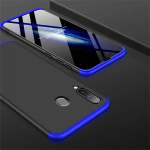 360° Ochranný obal Samsung Galaxy A30 čierny-modrý