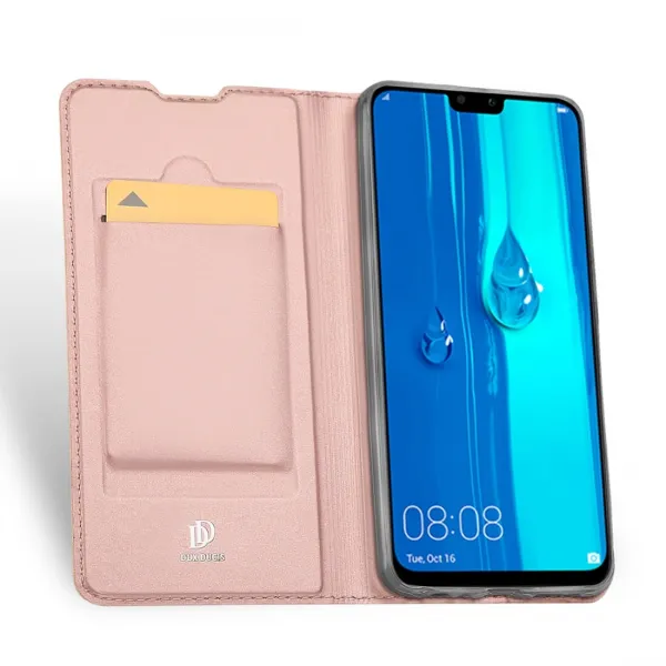 DUX Peňaženkové puzdro Huawei Y9 2019 ružové