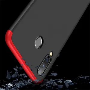 360° Ochranný obal Samsung Galaxy A30 čierny-červený