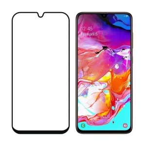 3D Tvrdené sklo Samsung Galaxy A70 čierne