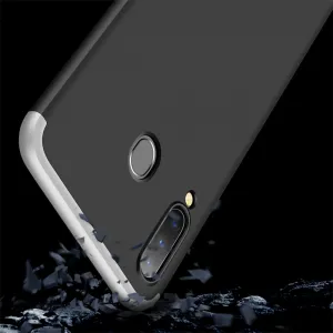 360° Ochranný obal Samsung Galaxy A30 čierny-strieborný