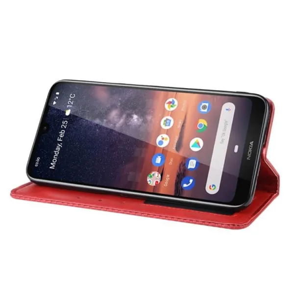 BUSINESS Peňaženkový obal Nokia 3.2 červený