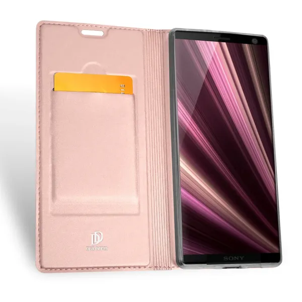 DUX Peňaženkový obal Sony Xperia 10 Plus ružový