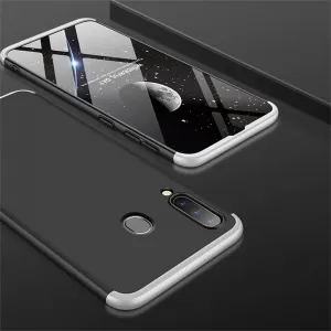360° Ochranný obal Samsung Galaxy A30 čierny-strieborný