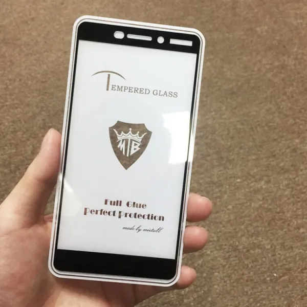 3D Tvrdené sklo Nokia 6.1 čierne