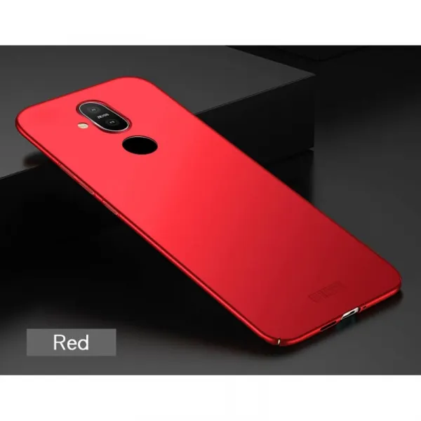 MOFI Ultratenký obal Nokia 7.1 Plus / X7 červený