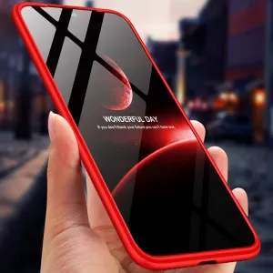 360° Ochranný obal Xiaomi Redmi 7 červený