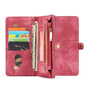 WALLET Obal s peňaženkou 2v1 Samsung Galaxy A50 červený