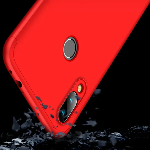 360° Ochranný obal Xiaomi Redmi 7 červený